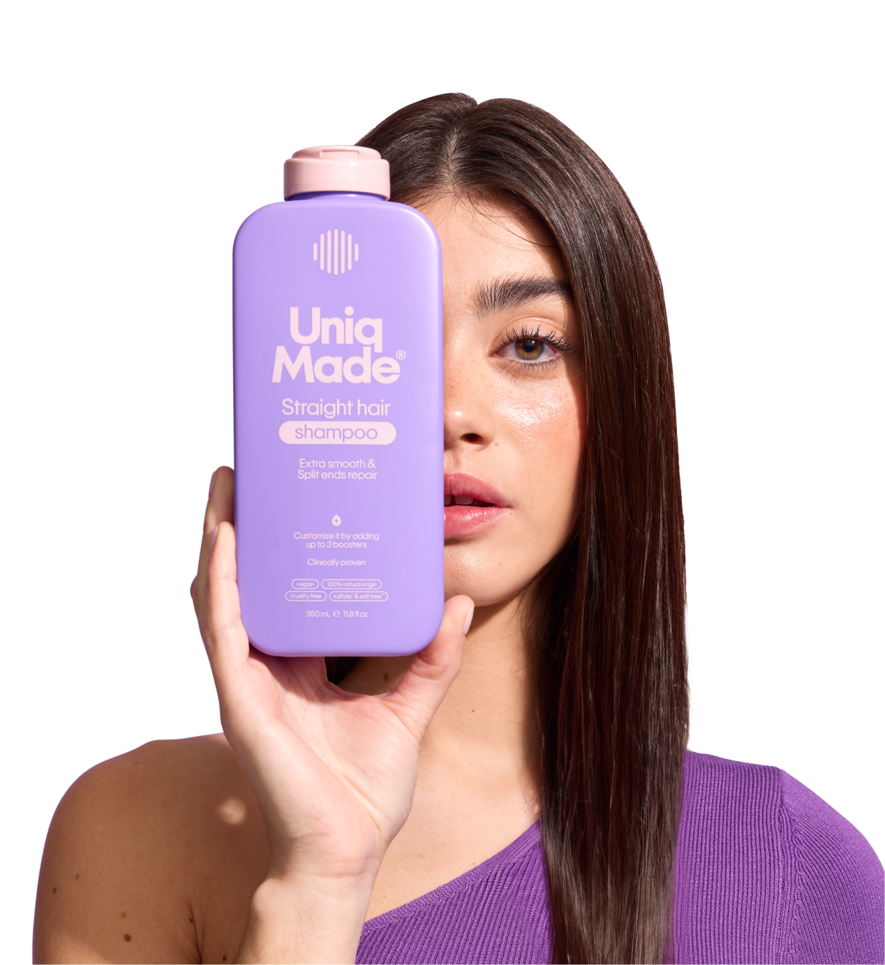 Straight hair shampoo